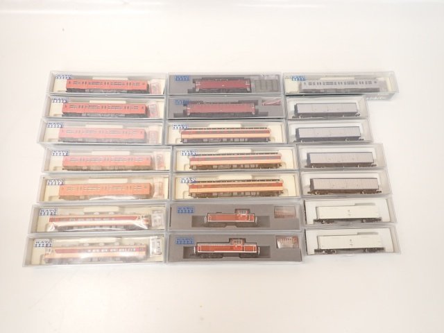 KATO カトー Nゲージ 鉄道模型 おまとめ21両セット 6077-2/6073-2/6072-2/6074-2/6083/6084/6081/7013/7011-2 他(19) □ 6B2B8-227