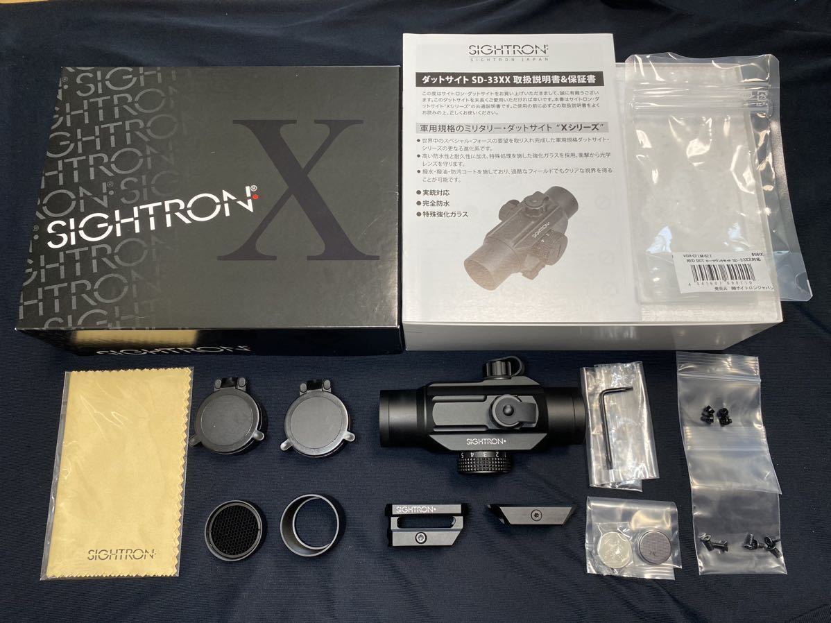 人気セール，新品 超 サイトロン ジャパン SD - 33XX ローマウント 付き ミリタリー ドット サイト SIGHTRON JAPAN 実銃 対応 MWS M4 AK HK416 MP7 VSR10(パーツ)｜売買されたオークション情報、yahooの商品情報をアーカイブ公 パーツ