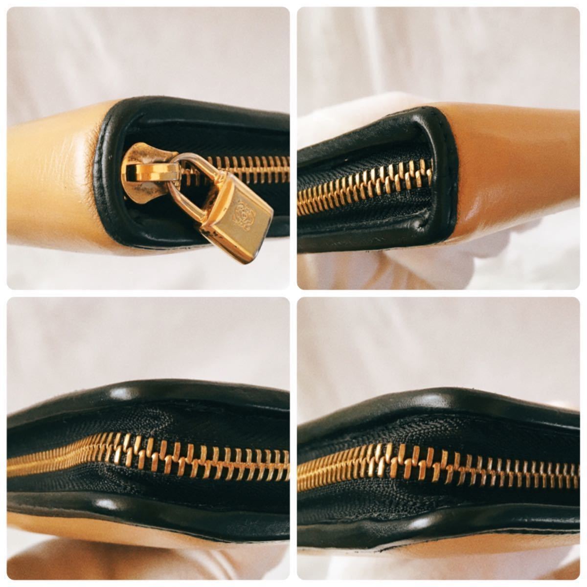 359 極上美品 LOEWE ロエベ 長財布 ラウンドファスナー