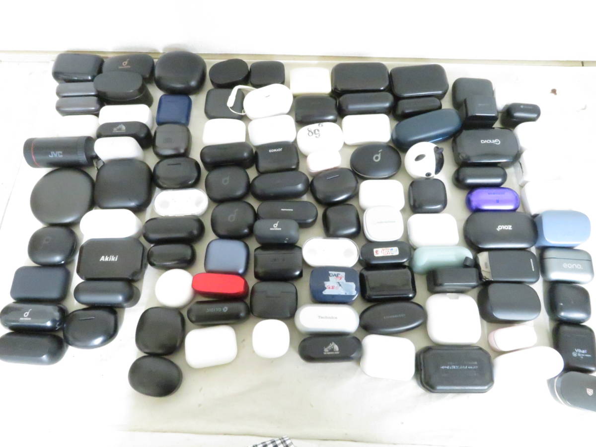 越☆☆１０　完全ワイヤレスイヤホン　各種充電ケースのみ１００点まとめ　画像要確認　※動作未確認※