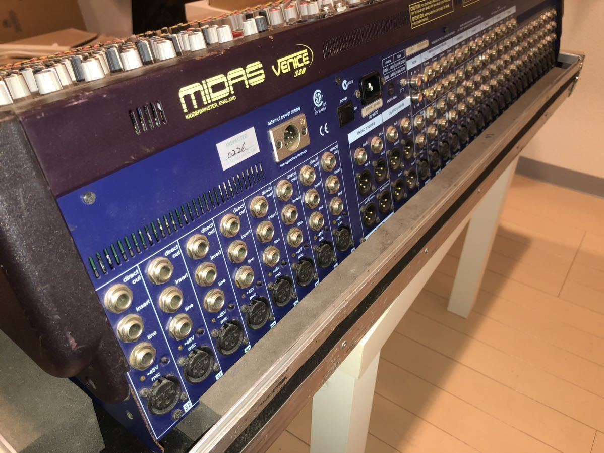 MIDAS マイダス VENICE 320 アナログミキサー ハードケース MIDAS 0