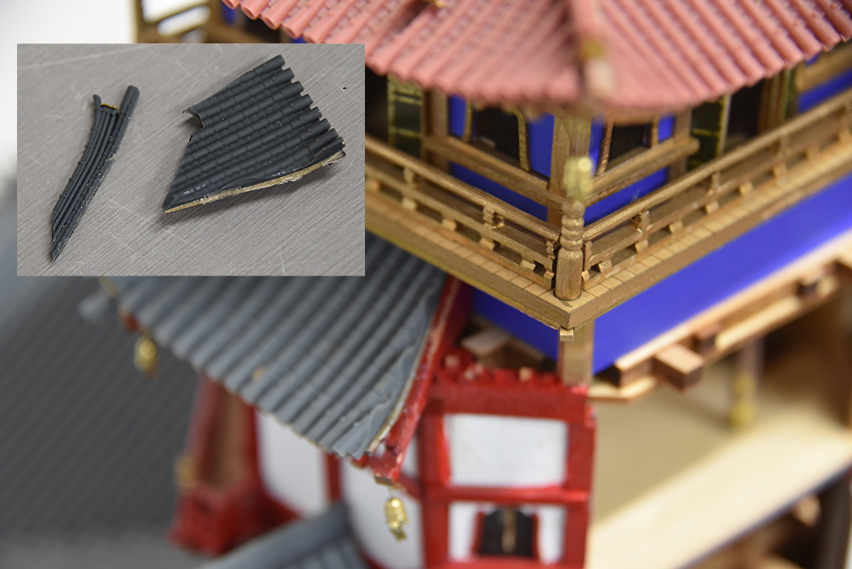 JY7-157【現状品】破損あり｜デアゴスティーニ『安土城を作る』作成済