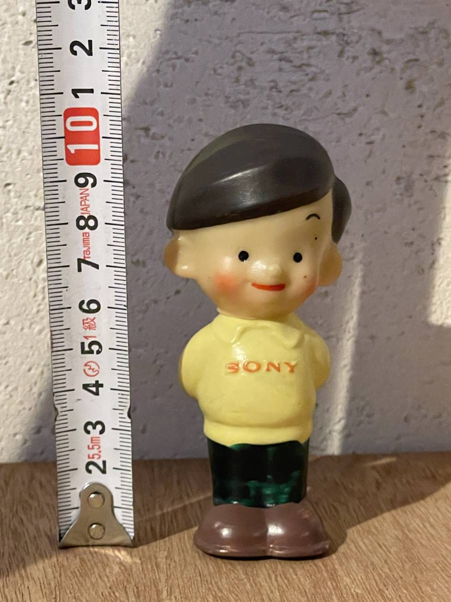 〇昭和レトロ　ソニー坊や　SONY坊や　懐かし　ソフビ人形　昭和　懐かしCM　高度成長期　SONY　当時モノ　その3〇