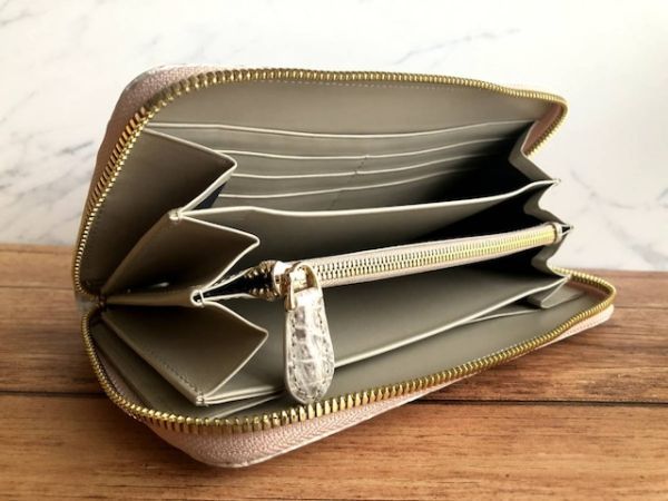 本物保証・希少】 くち ◇最高級 ヒマラヤ クロコダイル 長財布 M  
