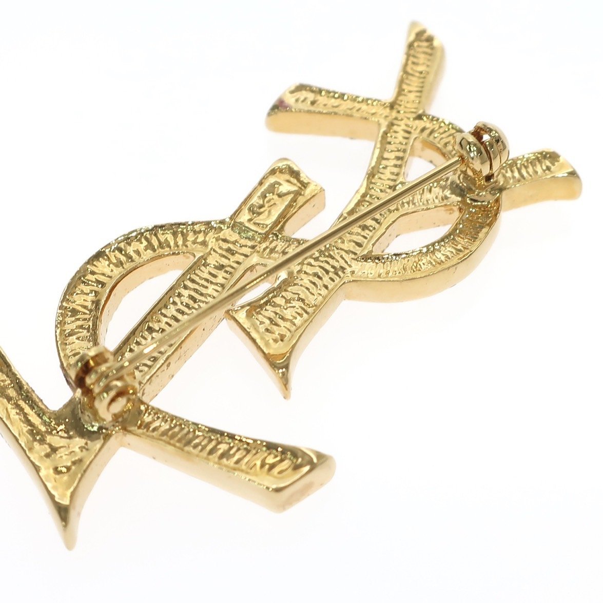 1円スタート 美品 YVES SAINT LAURENT イヴ・サンローラン YSL ライン