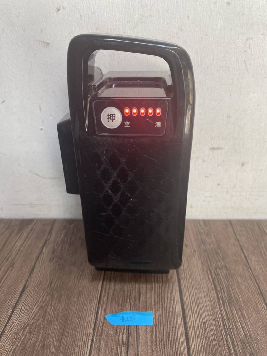 ♯235:Panasonic パナソニック電動アシスト自転車 NKY580B02　自己診断　長押し5点灯　リチウムバッテリー 16Ah