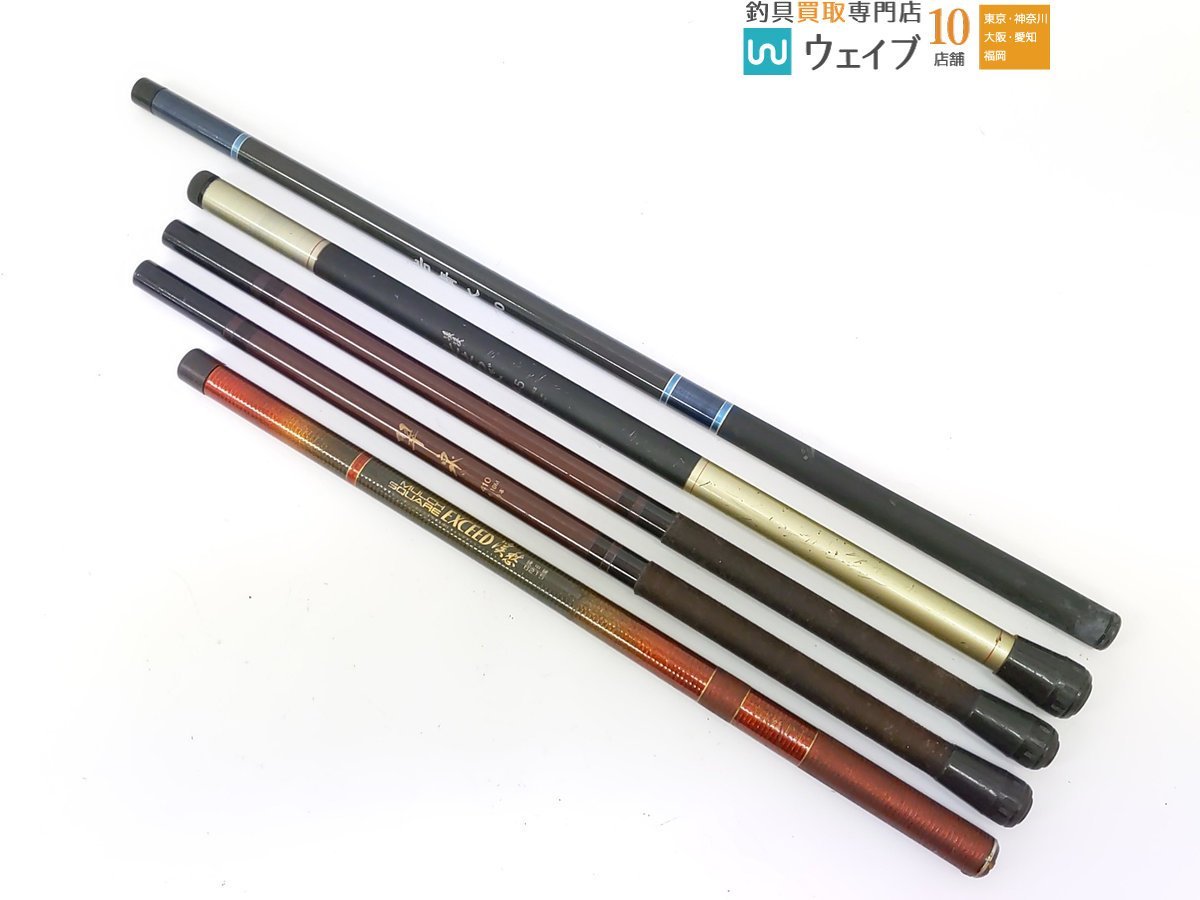 ニッシン マルチスクエア 渓愁 硬中硬 6215、岩清水 540、渓流