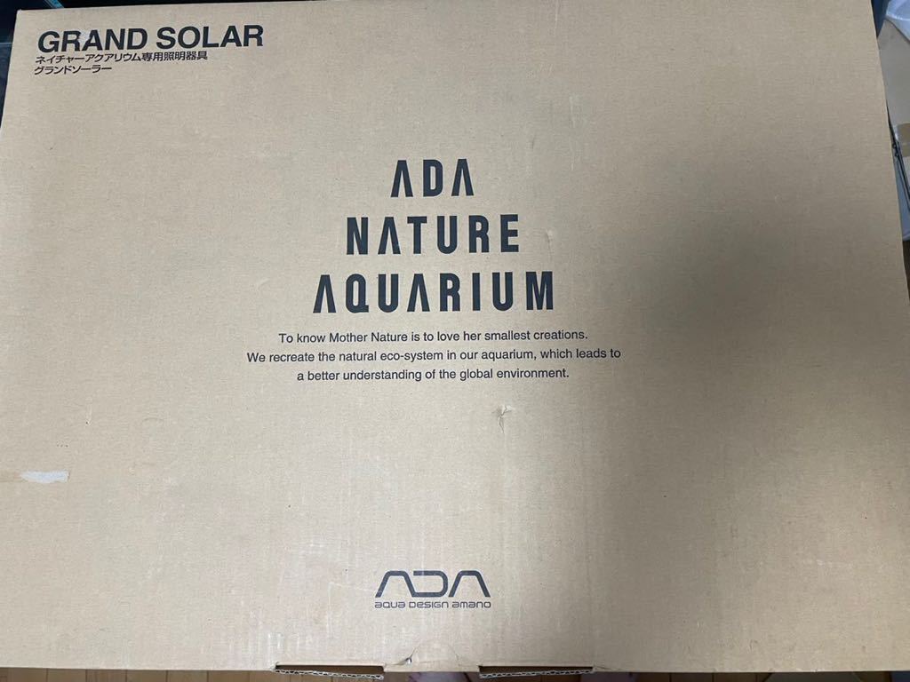 残り1つ 箱あり】 新ロゴ ADA アクアデザインアマノ SOLAR-Ⅰ ソーラー 