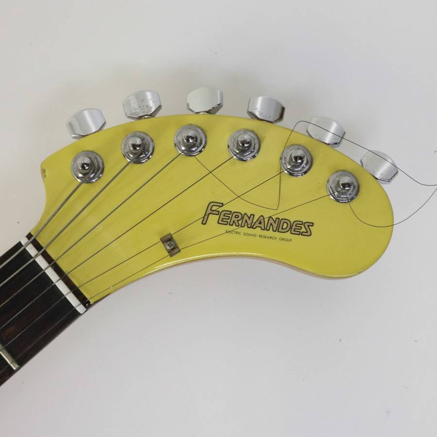 ☆音出しOK！フェルナンデス☆ZO-3 アンプ内蔵ミニギター イエロー