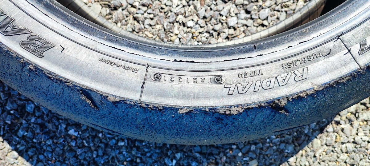 ブリヂストン BIDGESTONE RACING BATTLAX R11 ST600 180/640 R17 リア ST600 E_3