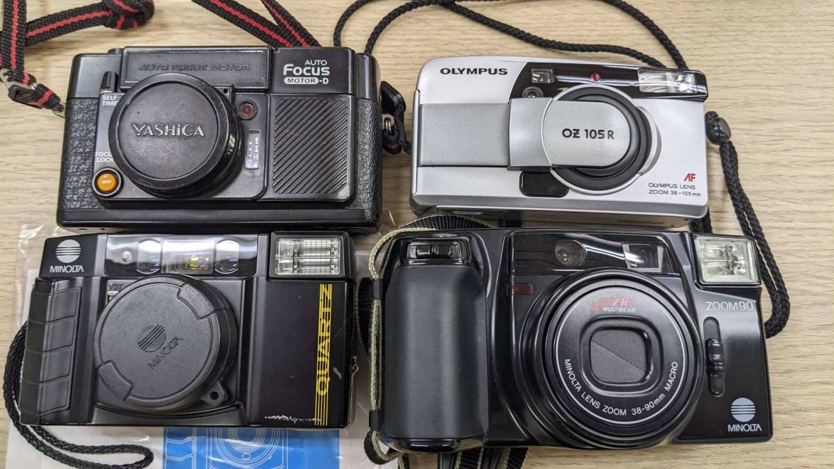 ★ジャンク品含む中古★Canon YASHICA 他【カメラまとめ】FMIY 6163A 中古 激安 カメラまとめ 7台 動作未確認 ジャンク品 Canon