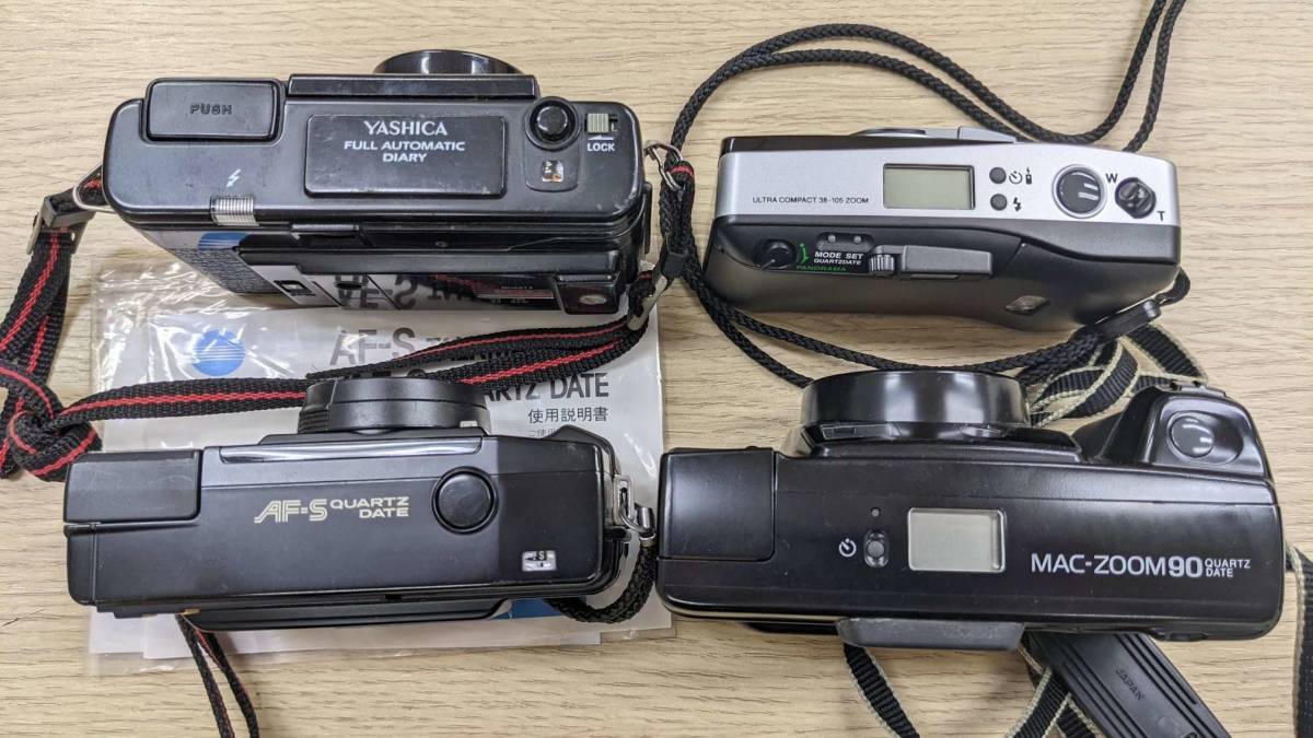 6163A 中古 激安 カメラまとめ 7台 動作未確認 ジャンク品 Canon