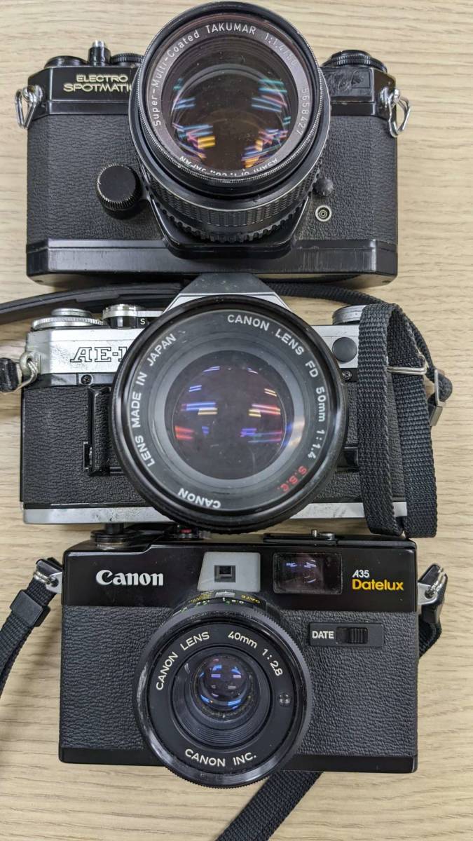 6163A 中古 激安 カメラまとめ 7台 動作未確認 ジャンク品 Canon