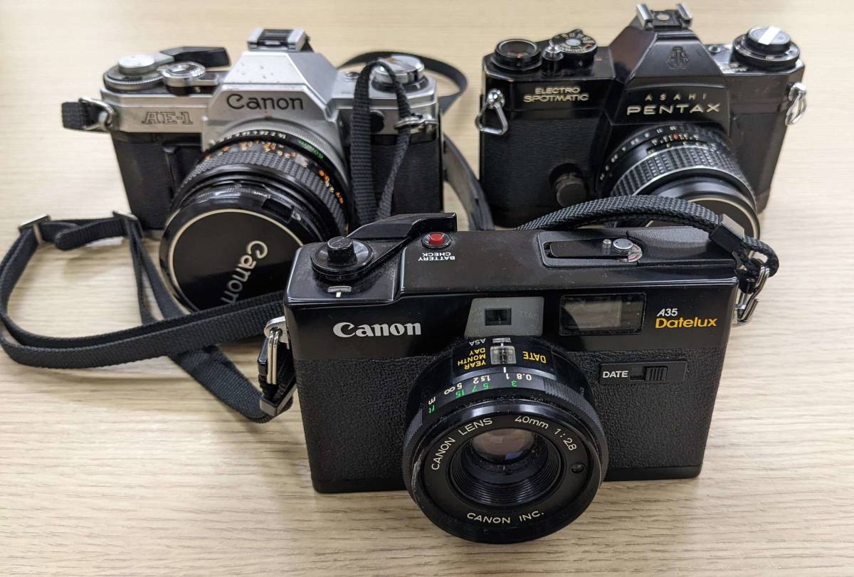 6163A 中古 激安 カメラまとめ 7台 動作未確認 ジャンク品 Canon