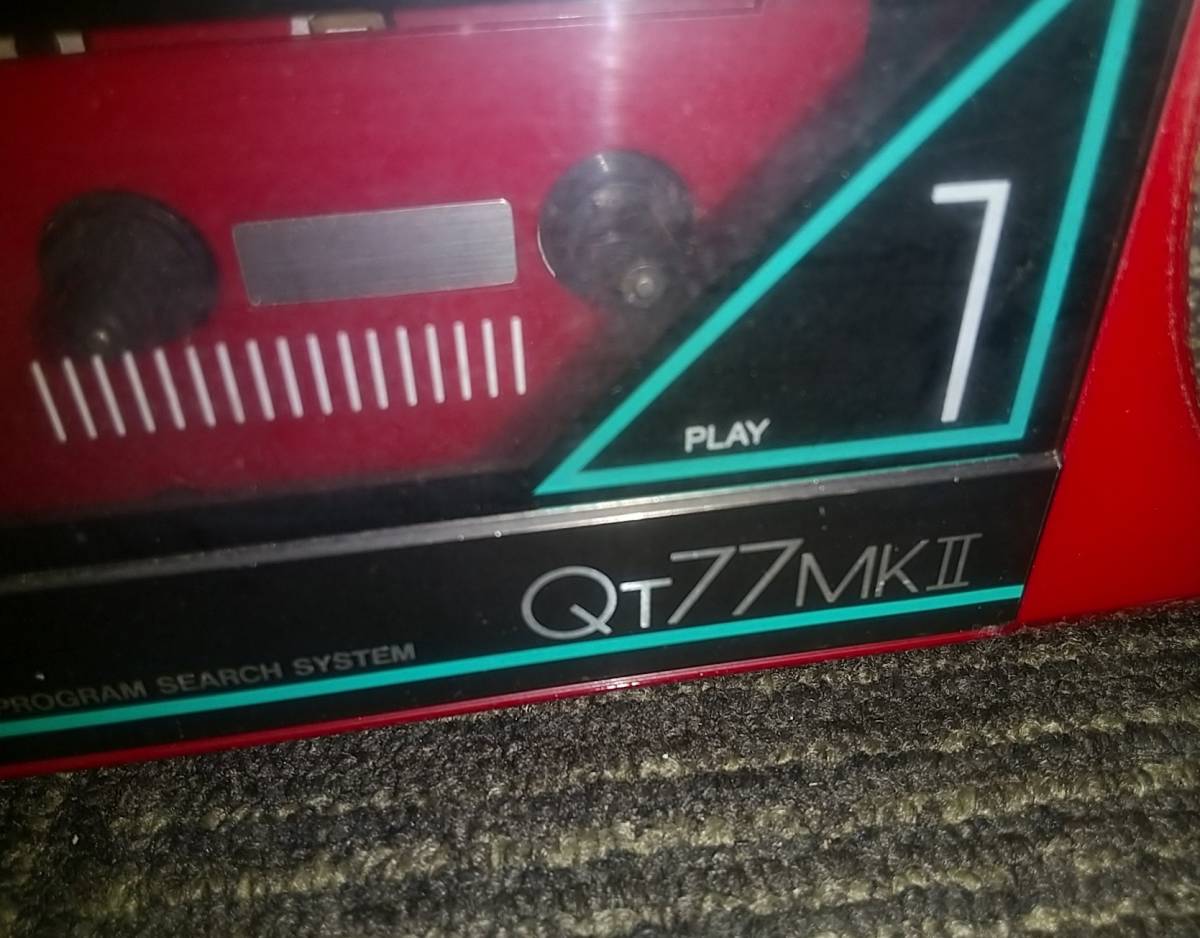 National ナショナル レトロ ダブルラジカセ RX-FW50 SHARP QT-77MKⅡ