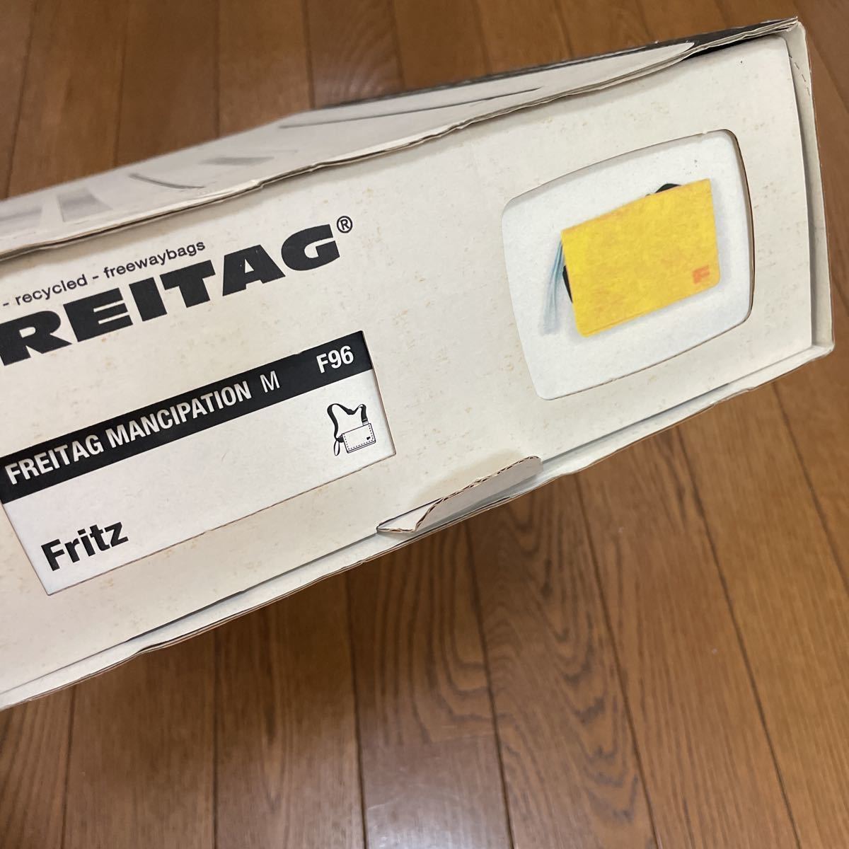 廃盤・美品 FREITAG F96 FRITZ フライターグ フリッツ イエロー 
