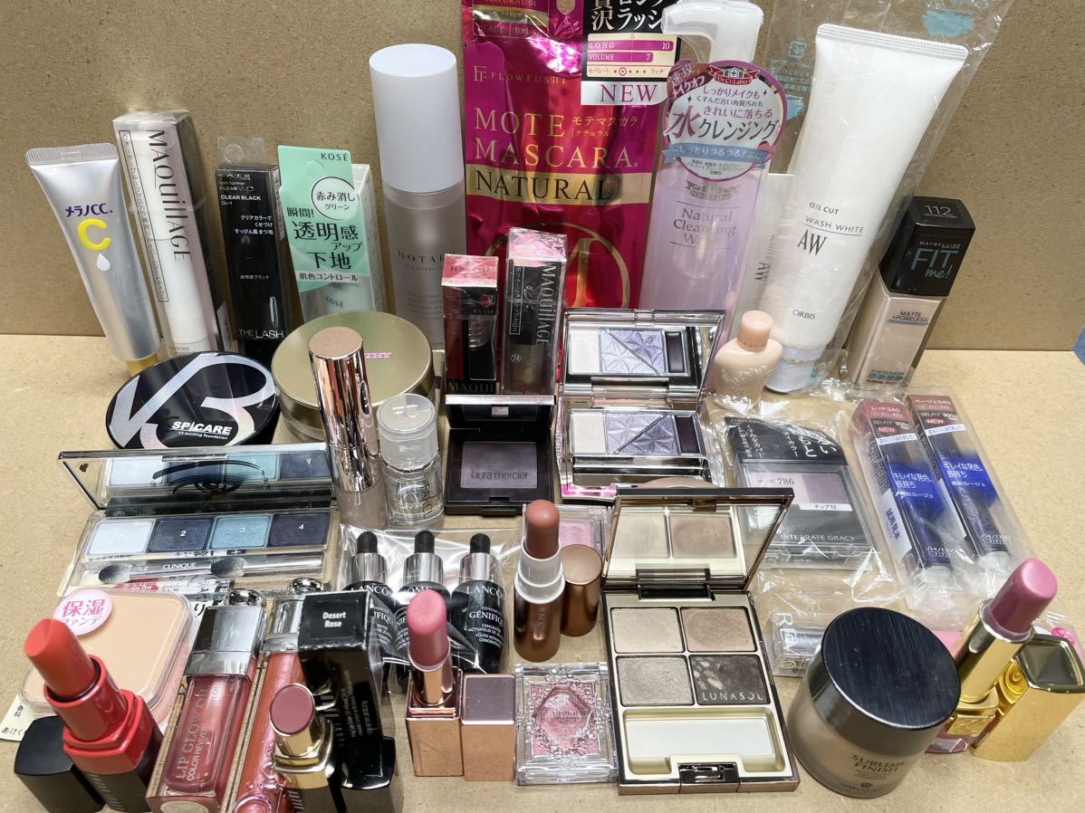 【限定セール，お得】 １円出品 コスメ まとめ売り⑥ ルナソル ボビイブラウン NARS Dior ランコム マキアージュ スピケア クリニーク ドクターシーラボ(セット)｜売買されたオークション情報、yahooの商品情報をア セット