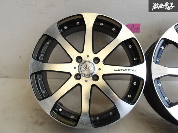○LOXARNY ロクサーニ 632 VX 17インチ 5.5J 4H 4穴 PCD100 ポリッシュ 