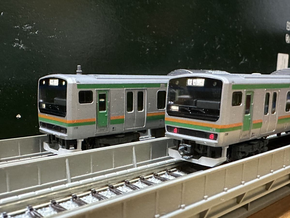 KATO E231系 東海道線 湘南新宿ライン クハ2両 1号車 15号車 ジャンク 