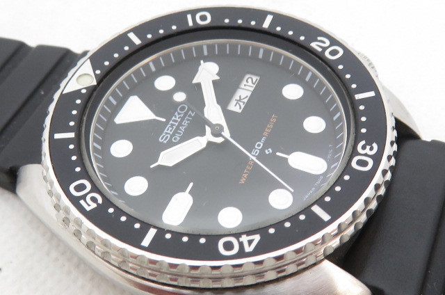 1円～【美品】SEIKO セイコー ダイバー 150M 7548-7000 クォーツ 
