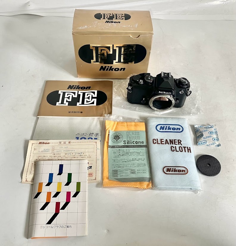 Nikon FE2 説明書、レザーケース、ストラップセット 【公式