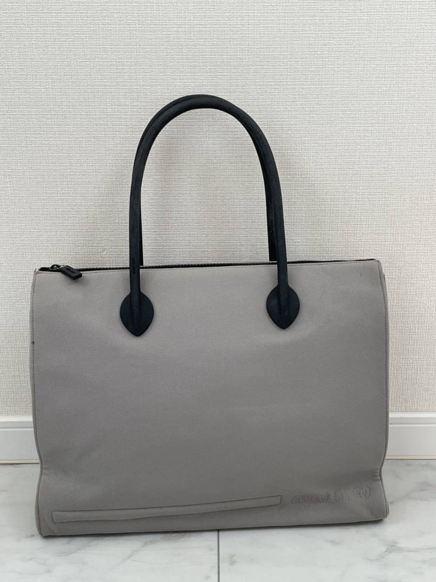 最新作，得価 ミュウミュウ ヴィンテージ トートバッグ(かばん、バッグ)｜売買されたオークション情報、yahooの商品情報をアーカイブ公開 - オークファン かばん、バッグ