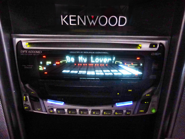KENWOOD DPX-6000MD ☆スペアナ・DSP・レトロ！ ☆MD