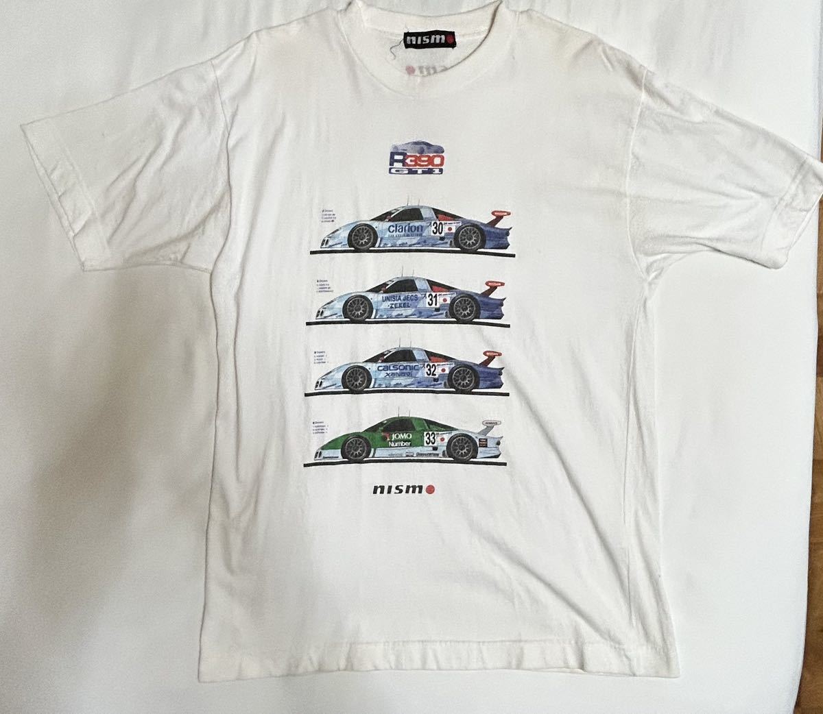 日産 R390 GT1 Tシャツ XLサイズ ニスモ Nissan Nismo 中古品(Tシャツ 