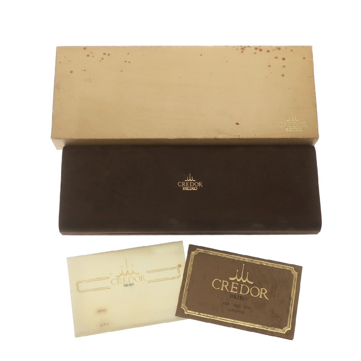 1円スタート 稼動品 SEIKO セイコー CREDOR クレドール 6730-5131 