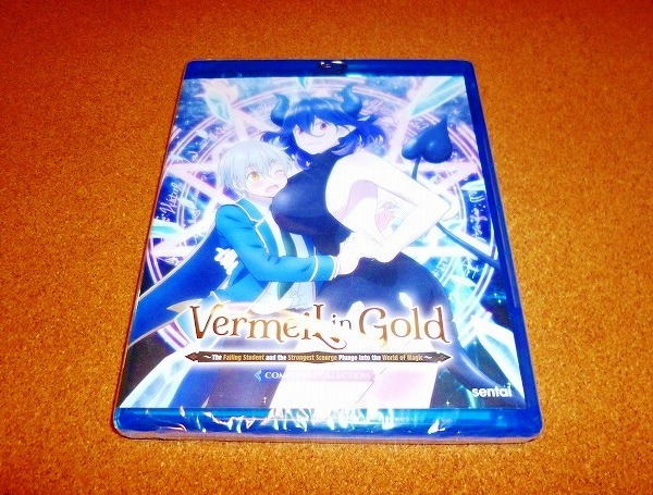 中古BD 【金装のヴェルメイユ～崖っぷち魔術師は最強の厄災と魔法世界を突き進む～】全12話BOX！北米版ブルーレイ