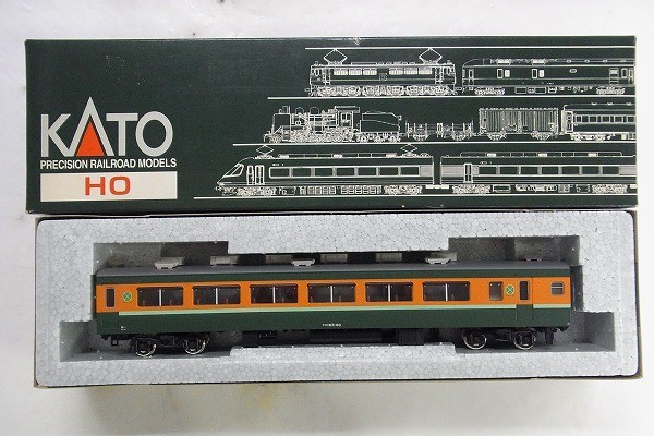 Y257-Y29-182 KATO カトー 165系 直流急行形電車 1-415 サロ165 HO