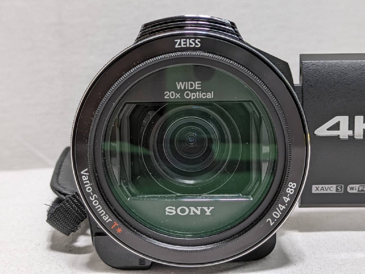 ▽SONY デジタル4Kビデオカメラレコーダー FDR-AX60 HANDYCAM 2022年製