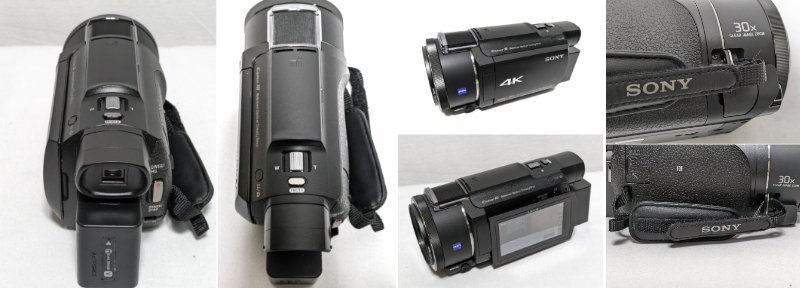 ▽SONY デジタル4Kビデオカメラレコーダー FDR-AX60 HANDYCAM 2022年製