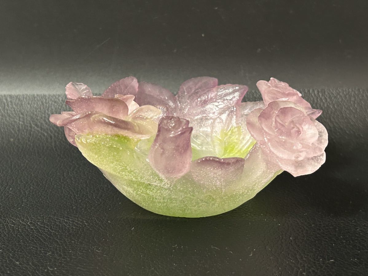 ドーム daum france rose ローズコレクション ボウル Daum France