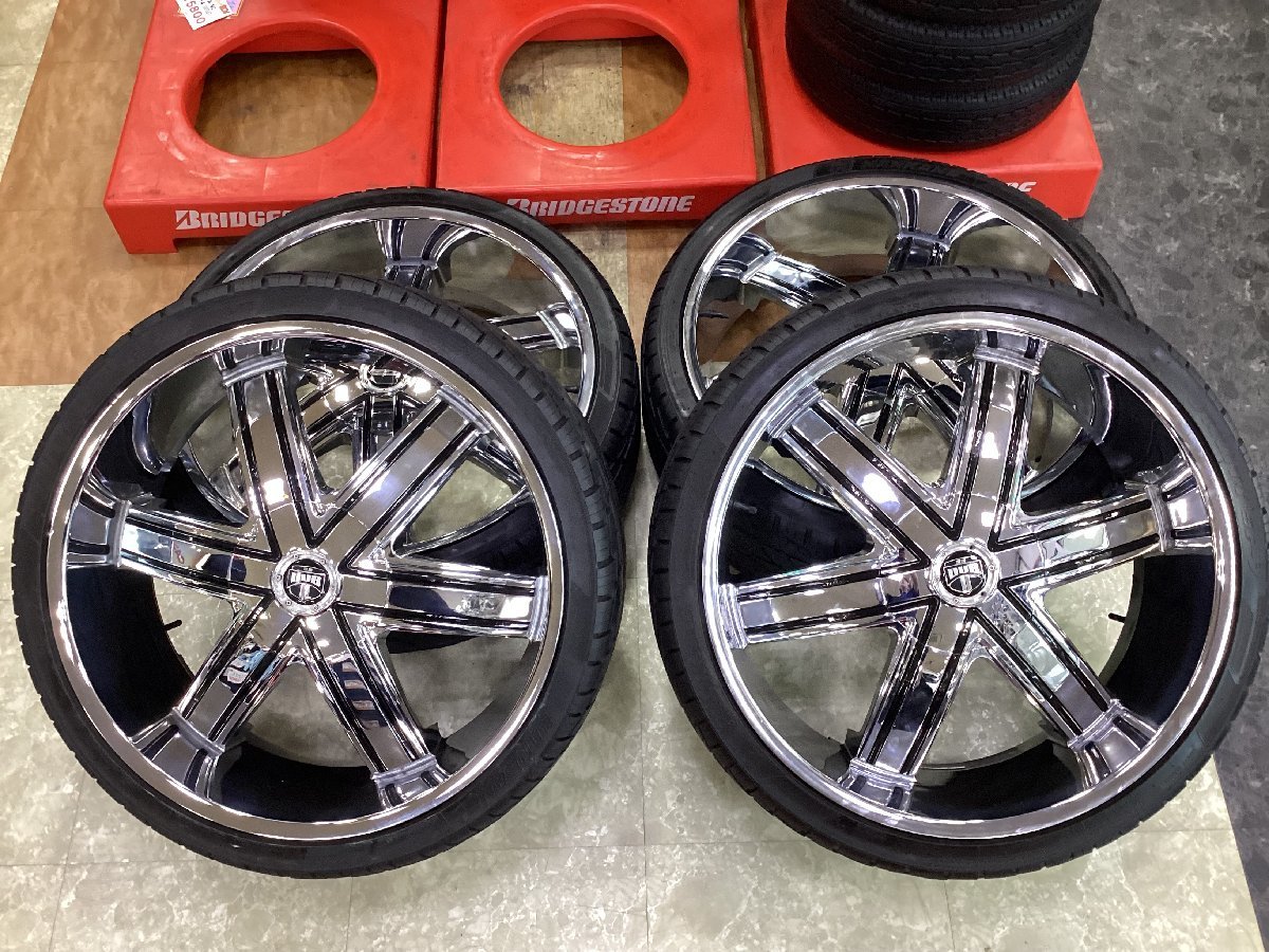 DUB TREMLO 26×9.5J 5H150+10 ナンカンSP-7 295/30R26（8分山 
