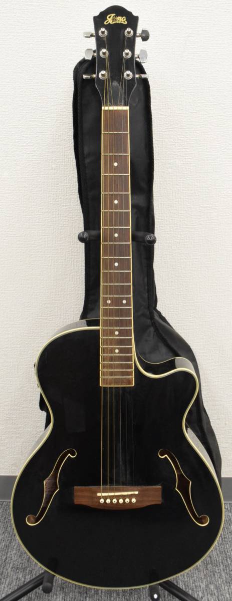 I JUNO ジュノ EA-50EC/BK エレアコ アコースティックギター 弦楽器 