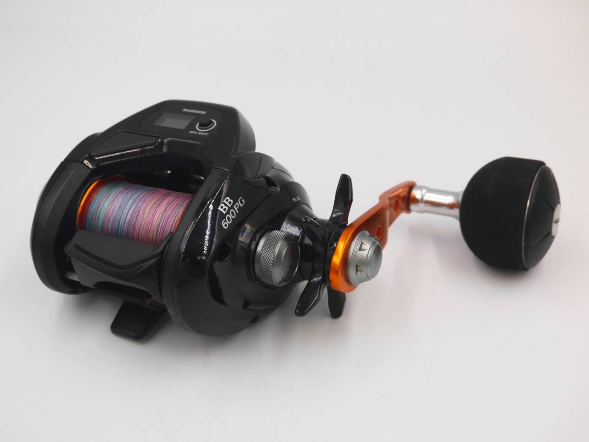 【美品】SHIMANO シマノ カウンター付きリール Barchetta バルケッタ BB600PG ベイトリール 釣り具 リール 海釣り 船釣り [12297-ejjj]