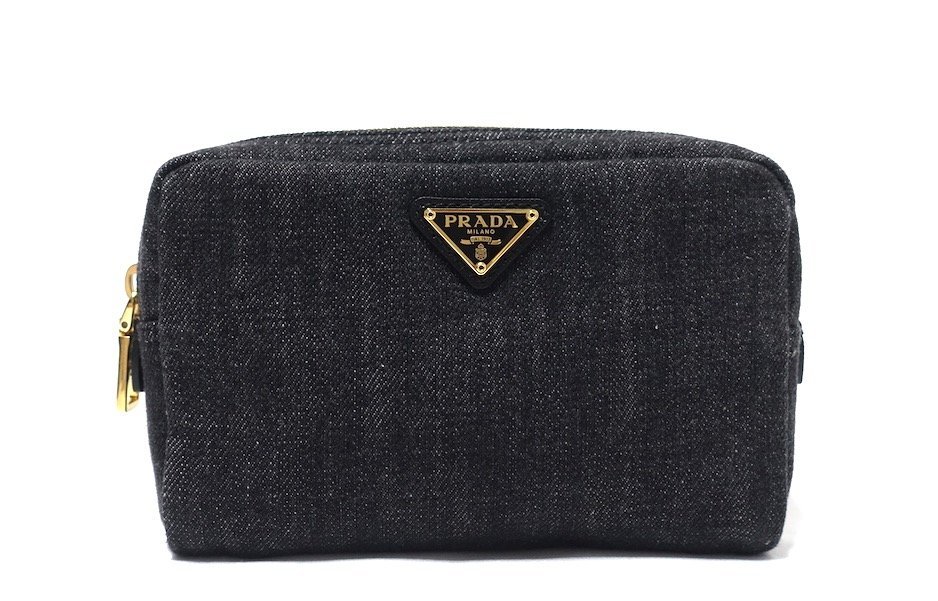 PRADA プラダ 三角ロゴ ○箱付き⁄極美品 ハンド ワン 使用少 極