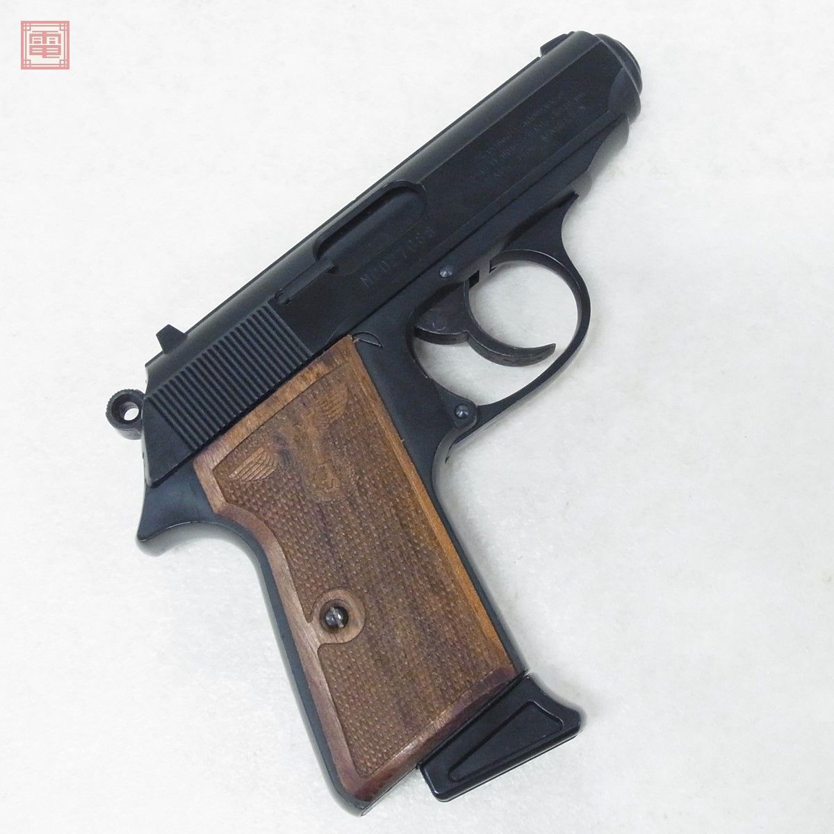 マルゼン ガスブロ WALTHER ワルサー PPK/S ブラック 木製グリップ GBB