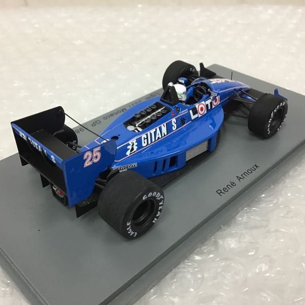 1円〜 スパーク 1/43 リジェ JS31 モナコGP 1988 リジェ JS19 3rd ラスベガスGP 1982