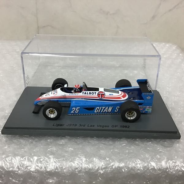1円〜 スパーク 1/43 リジェ JS31 モナコGP 1988 リジェ JS19 3rd ラスベガスGP 1982