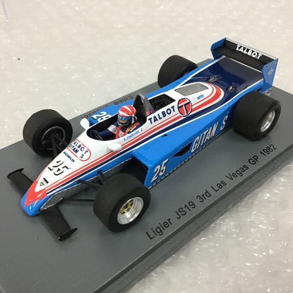 1円〜 スパーク 1/43 リジェ JS31 モナコGP 1988 リジェ JS19 3rd ラスベガスGP 1982