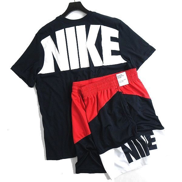 ■NIKE ナイキ 新品 Dri-FIT 軽量速乾 半袖 Tシャツ ショーツ セットアップ トレーニングウェア DO2261/CV1913 011/657 XL ▲029▼bus9052d