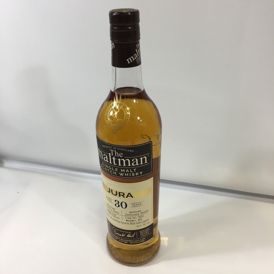 The maltman 30年モルトマン ジュラ 1992 700ml 【公式通販】