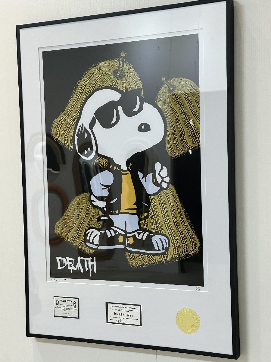 death nyc 世界限定100枚 スヌーピー 草間彌生 かぼちゃ 【公式通販】