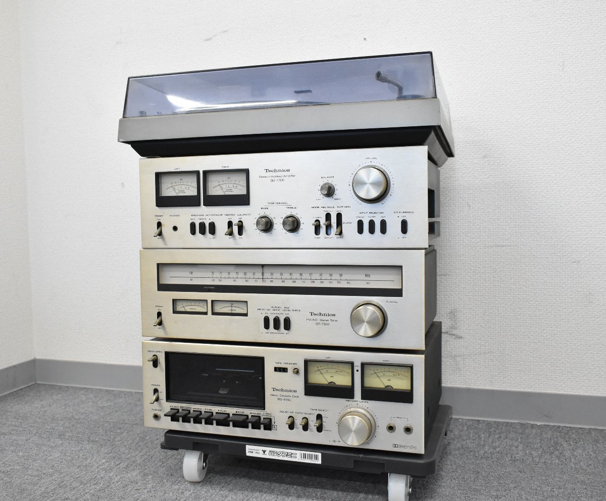 Σ6767 現状品 Technics テクニクス システムコンポ ST-7300/SL-1700/SU 