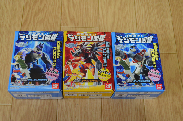 新品未開封】究極進化 デジモン図鑑 ミラージュガオガモン マッハ