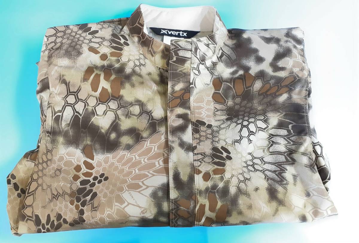 Vertex　BDU上下セット　ハイランダー迷彩　Mサイズ