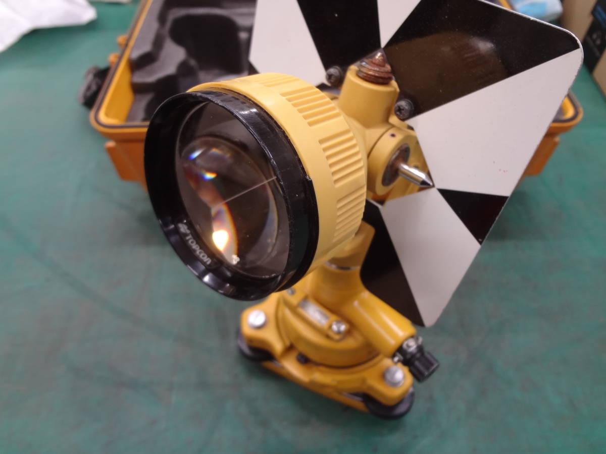 □TOPCON トプコン EDM ACCESSORIES-3 一素子プリズム プリズム 