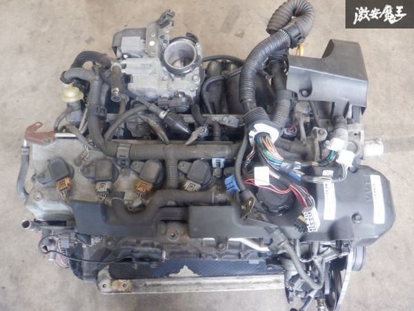 トヨタ 純正 GXE10 アルテッツァ 後期 MT 1G-FE VVT-i エンジン 本体 ヘッド ブロック クラッチ 走行約23万km 即納 棚30-2 アルテッツァ GXE10 1G-FE 225万円 2004年式 アルテッツァ（トヨタ）の価格